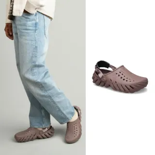 【Crocs官方直營】中性鞋 Echo 波波克駱格 洞洞鞋(207937-0LF)