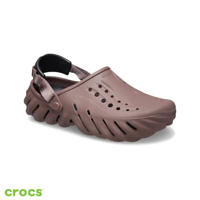 【Crocs】中性鞋 Echo 波波克駱格 洞洞鞋(207937-0LF)