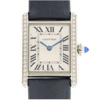 【Cartier 卡地亞】TANK MUST石英小型腕表x27mm x 22mm(W4TA0016)