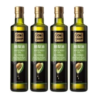 【GoodSome好東西】義大利原裝進口頂級酪梨油250mlx4入(物理低溫壓榨-適合各種料理方式)