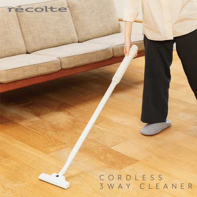 【recolte 麗克特】Cordless 3way Cleaner 無線吸塵器(RSC-3 手持/直立/吹風)