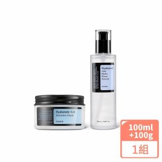 【COSRX】透明質酸保濕組(透明質酸保濕精華100ml+保濕面霜100g)
