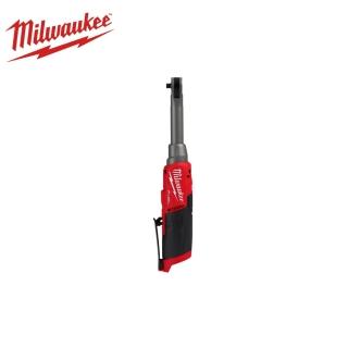 【Milwaukee 美沃奇】3分加長高轉速無刷馬達棘輪電動扳手M12FHIR38LR(M12 FHIR38LR 主機 不含電池 充電器)