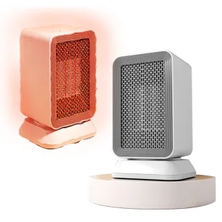 【啟辰康】兩用智能恆溫電暖器 冷風/暖風 小型桌面取暖機 家用辦公室暖風機 1000W