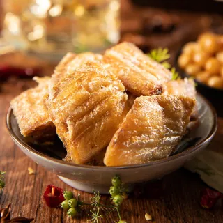 【一袋美味】香酥白帶魚_200g x6包(健康原味 低卡零食 高鈣 高蛋白)