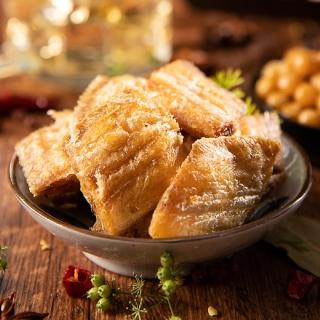 【一袋美味】香酥白帶魚 200g x3包(健康原味 低卡零食 高鈣 高蛋白)