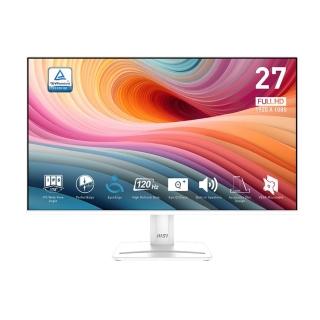 【MSI 微星】(2入組)PRO MP275W E2 27型 IPS 120Hz 平面護眼商用螢幕(EyesErgo護眼技術/HDMI/1ms/內建喇叭)