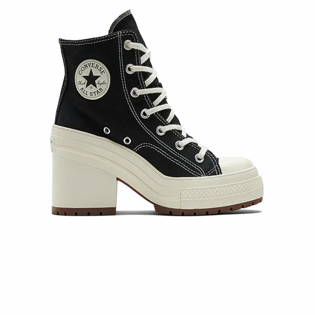 CONVERSE Chuck 70 De Luxe Heel 男女鞋 黑色 增高 厚底 帆布鞋 休閒鞋 A05347C