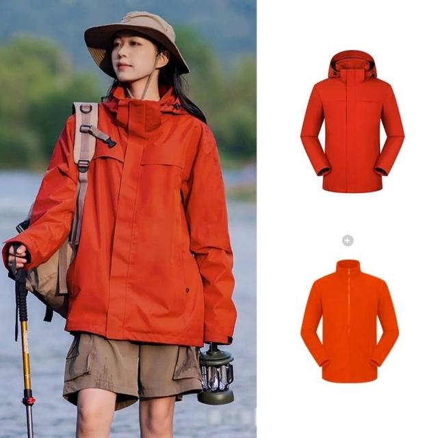 【米蘭精品】現貨+預購 衝鋒衣防風外套(防風保暖登山男女外套6色74jm3)
