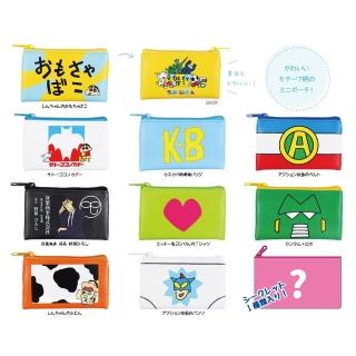 【T’S FACTORY】蠟筆小新 盲抽扁平收納袋 零錢包 綜合圖案(款式隨機出貨)