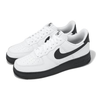 【NIKE 耐吉】休閒鞋 Air Force 1 Low 男鞋 女鞋 白 黑 AF1 經典(CK7663-101)