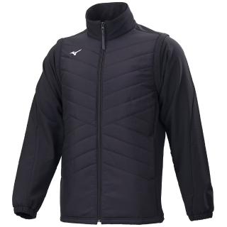 【MIZUNO 美津濃】外套 男款 運動外套 夾克 防風 黑 32TEB55709