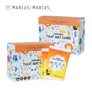【MARCUS&MARCUS】拋棄式防水馬桶坐墊40入(衛生輕巧好攜帶)