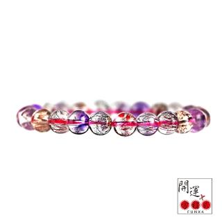 【開運方程式】超七水晶手珠彼岸花超七滿絲7mm(A2003 透亮蒐藏級)