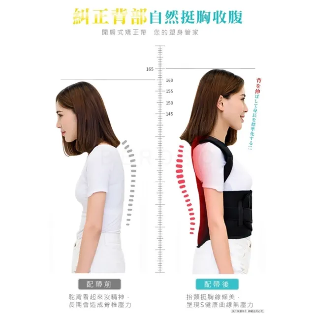 【Beroso 倍麗森】親子特惠組★ 防駝雕塑衣 C06+C36(長輩禮物 美背 美胸集中 矯正帶 防駝背心 防駝帶)