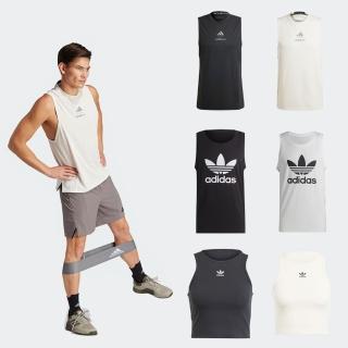 【adidas 愛迪達】運動服 短袖 背心 男上衣 女上衣 M LM G TK(IX7978&IX7979&IA4808&IA4811)