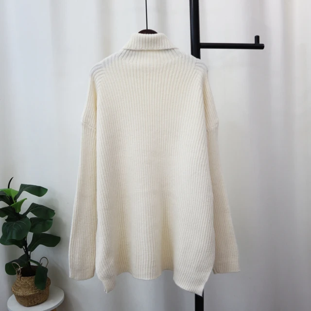 米蘭精品 洋裝長袖連身裙(洋氣設計感撞色荷葉邊收腰過膝赫本風