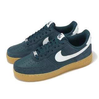 【NIKE 耐吉】休閒鞋 Air Force 1 07 LV8 男鞋 藍 白 AF1 膠底(FQ8714-400)