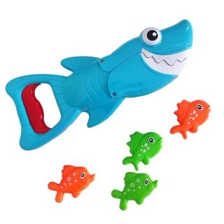 【塔克百貨】洗澡玩具 baby shark 鯊魚寶寶 大魚吃小魚 鯊魚吃小魚 幼兒玩具 沐浴 鯊魚玩具