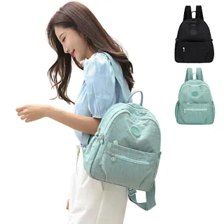 【89 zone】法式古典牛津布簡約雙肩包 後背包 大容量 雙肩包 肩背包 電腦包 女生包包 學生