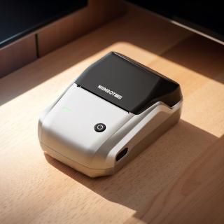 【NIIMBOT 精臣】附白色貼紙★B1標籤機-流光銀(臺灣公司貨)