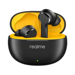 【realme】realme Buds T110 真無線藍牙耳機(龐克黑)