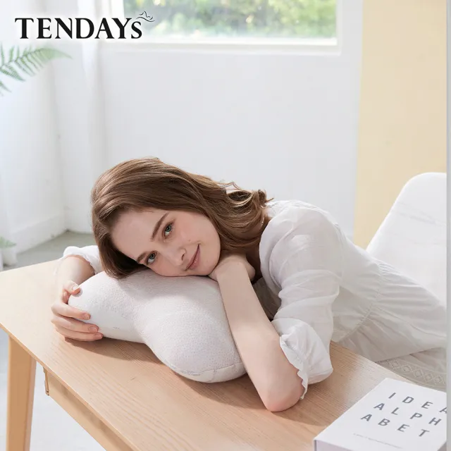 【TENDAYS】希臘風情愛心枕(抱枕 靠墊 午睡枕 車用小抱枕)