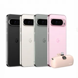 【Google】Pixel 9 Pro 5G 6.3吋(16G/256G/Tensor G4/5000萬鏡頭畫素/AI手機)(口袋行電組)