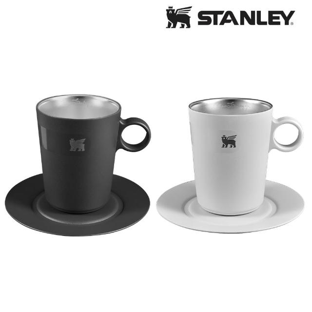 【Stanley】晨光時刻 雙層不鏽鋼拿鐵咖啡杯盤組