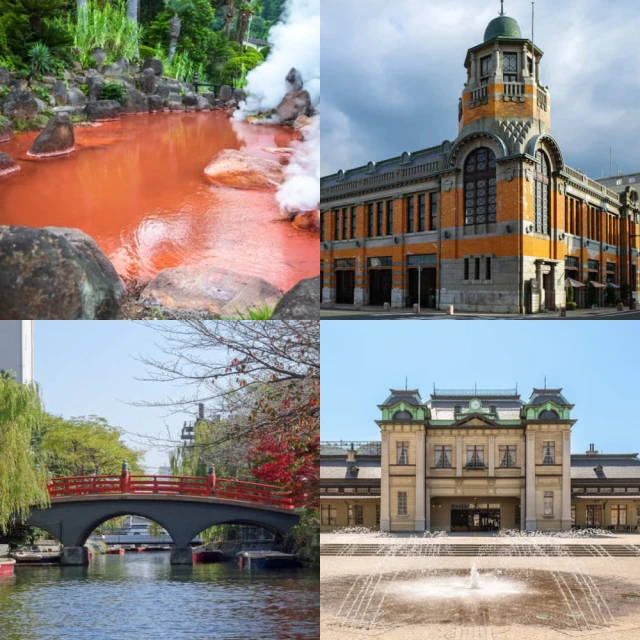 吉航旅遊 精緻假期-九州熊本賞櫻柳川遊船.太宰府旅人列車.萌熊電車.高千穗峽+雙電車三大蟹吃到飽五日