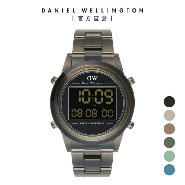 【Daniel Wellington】Digital 42mm 復古電子錶(多色選擇)