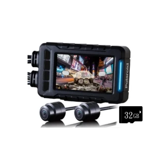 【Polaroid 寶麗萊】MS279WG 新小蜂鷹  WIFI手機傳輸 TS碼流 機車行車紀錄器(附贈32G記憶卡)