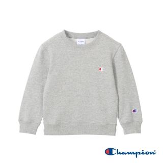 【Champion】官方直營-BASIC 刺繡小C純棉圓領TEE/休閒TEE-男童(6色可選)