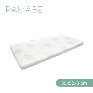 【PAMABE】PAMABE多功能薄墊-89x52x3cm適用於奇哥 Joie kubbie&trade; sleep(兒童床墊/午睡墊/輕薄款/透氣/水洗)