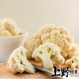 【上野物產】7包 冷凍生鮮 白花椰菜(1000g±10%/包 IQF處理 蔬菜/冷凍蔬菜/花椰菜/白花椰菜/青花菜)
