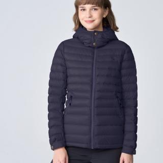 【Wildland 荒野】女700FP可拆帽輕暖羽絨外套(夜空藍色)