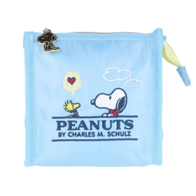 【sun-star】SNOOPY 史努比 一路順風系列 可站立拉鍊化妝包 收納包