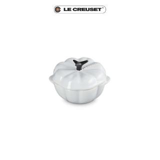 【Le Creuset】瓷器南瓜烤盅300ml(水霧白)