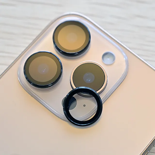 【頑皮鬼】iPhone AR抗反射鏡頭貼 黑色(iphone 14/15/16)