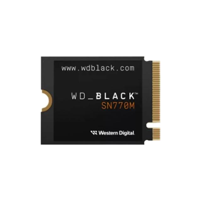 【WD 威騰】WD BLACK黑標 SN770M 500G M.2 2230 PCIe Gen4 NVMe PCIe SSD固態硬碟(WDS500G3X0G)