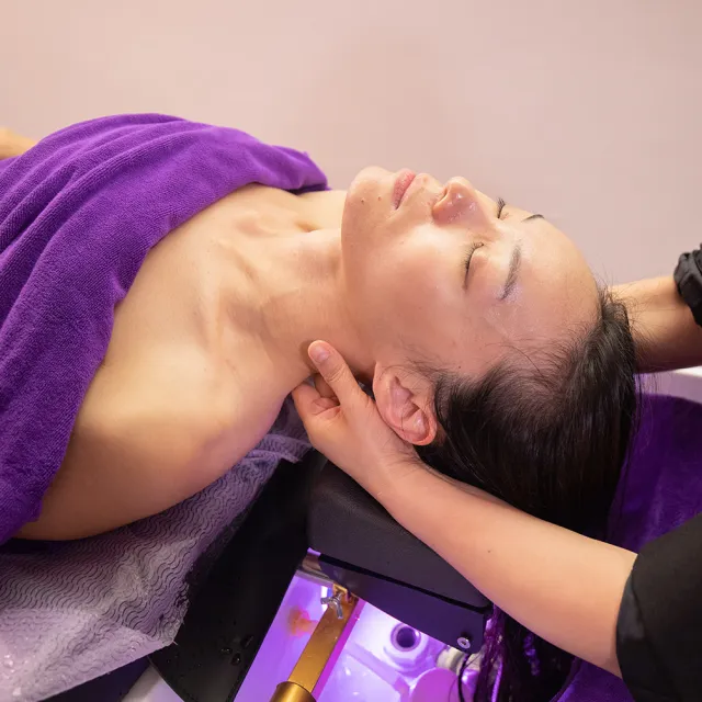 【紫色美人越式洗頭】越式經典全方位洗頭舒爽套餐60分鐘-北.中.南適用(男女適用、假日不加價)