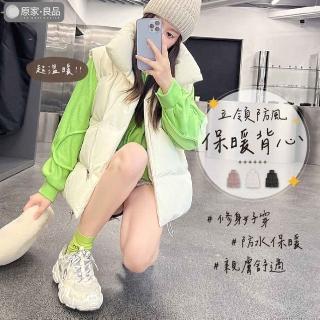 【原家良品】立領背心 鋪棉背心 防風背心 防水背心 羽絨背心 登山背心 大尺碼 秋冬背心 羽絨 背心外套