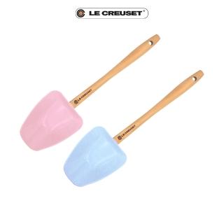 【Le Creuset】耐熱矽膠B大鏟杓(淡粉紅/海岸藍)