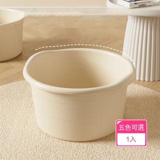 【茉家】仿木紋PP材質足浴SPA暖冬泡腳桶(1入)