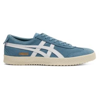 【Onitsuka Tiger】鬼塚虎 官方旗艦店 藍底白虎爪紋 MEXICO 66 DELEGATION(1183C344-400)