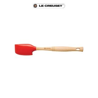 【Le Creuset】耐熱矽膠V中鏟(櫻桃紅)