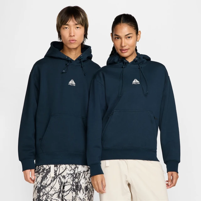 NIKE 耐吉 長袖上衣 男 女 中性 帽T 運動 AS U ACG TF TUFF FLC PO HOODIE 藍 DH3088-478