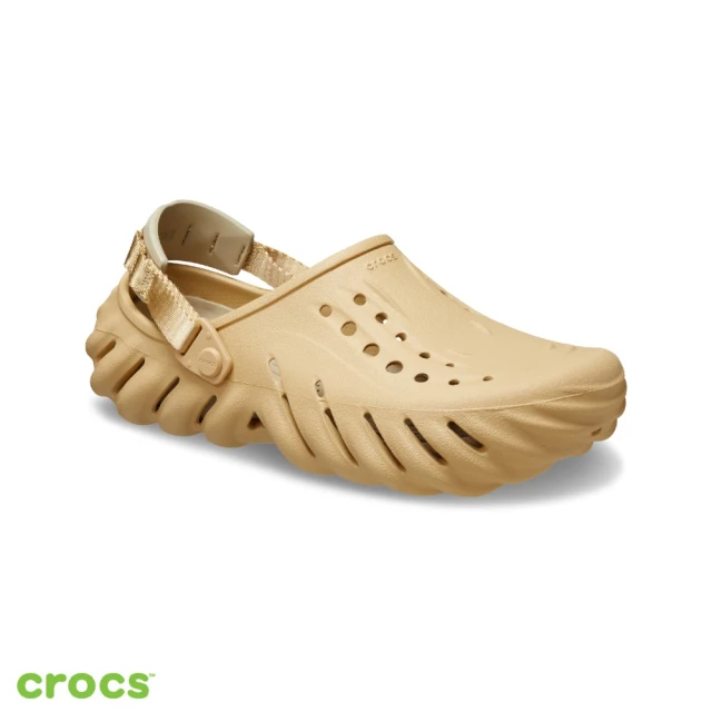 Crocs 中性鞋 Sports 克駱格 Echo 波波 土黄色(207937-209)