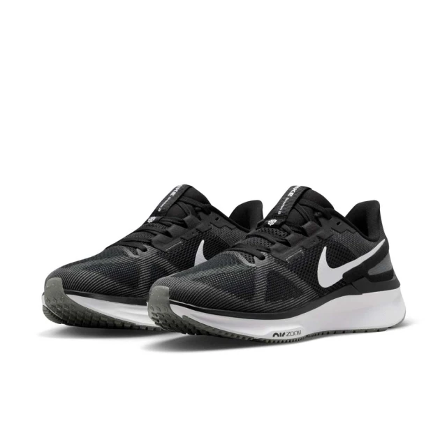 NIKE 耐吉 慢跑鞋 運動鞋 氣墊_男_黑色_NIKE AIR ZOOM STRUCTURE 25(DJ7883002)