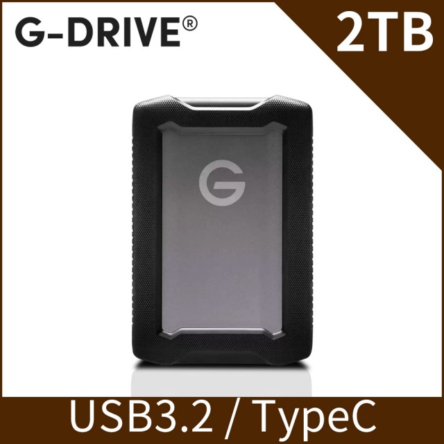 【SanDisk 晟碟】Professional G-DRIVE ArmorATD 2TB 2.5吋行動硬碟